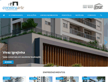 Tablet Screenshot of construarte.eng.br